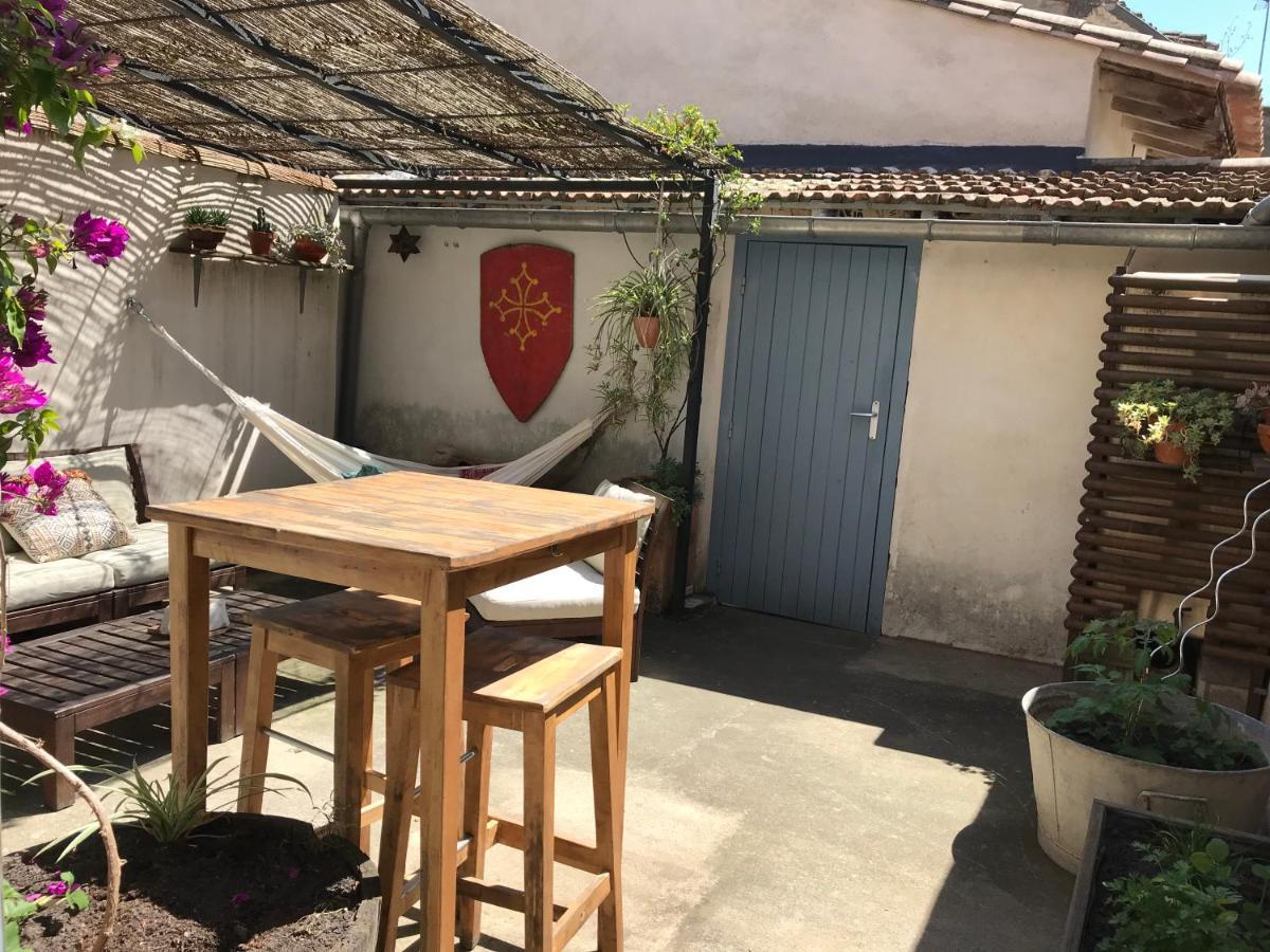 Appartement climatisé avec terrasse Carcasona Exterior foto